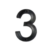 Цифра пластмассовая "3"