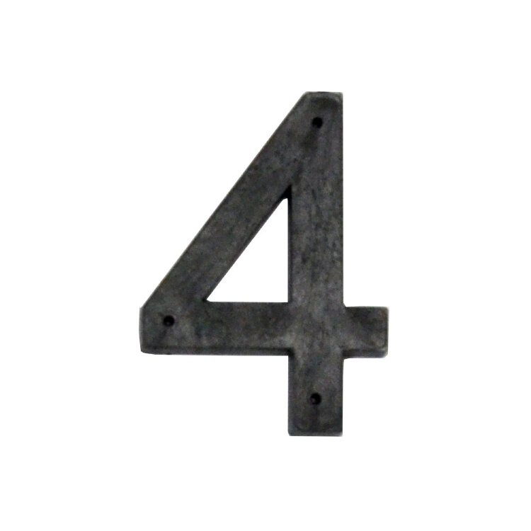 Цифра пластмассовая "4"