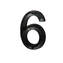 Цифра пластмассовая "6"