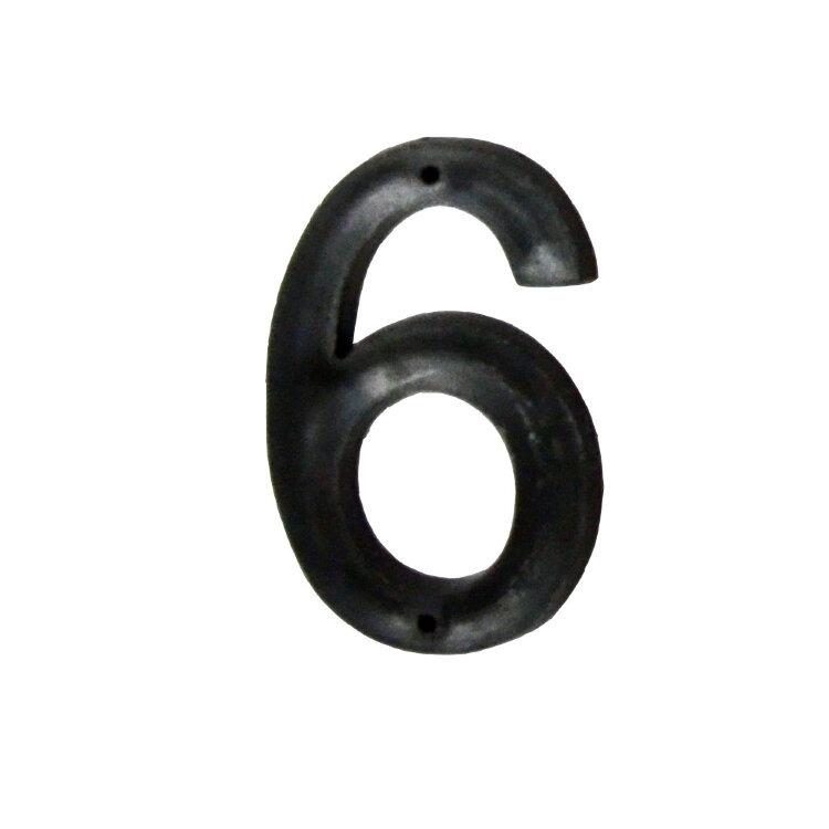 Цифра пластмассовая "6"