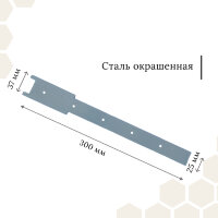 Кондуктор для сверления боков. рамки, сталь