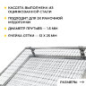 Кассета М3-ОК из ОЦИНК.стали для 3х рамочной оборотной медогонки (крепление сбоку), СМЗПИ