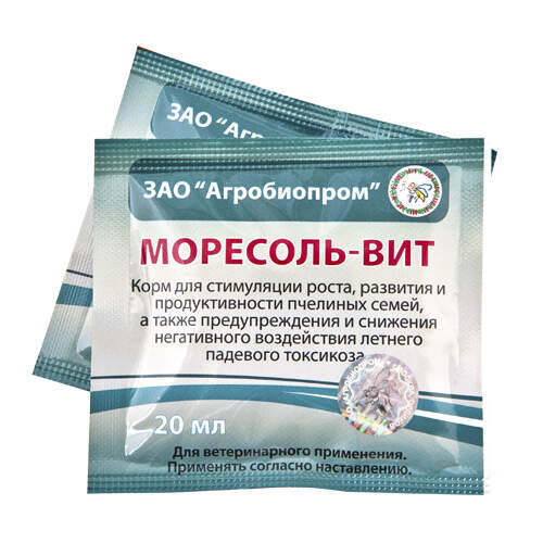 Моресоль-Вит (порошок – 20г), ЗАО "Агробиопром"
