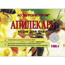 Апилекарь (лечебное канди - 100г), ЗАО "Агробиопром"