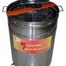 Медогонка БП 3-х рамочная редукторная НЕОБОРОТНАЯ, корпус нержавеющая сталь