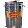 Медогонка БП 3-х рамочная редукторная необоротная, Корпус и Кассеты из нержавеющей стали