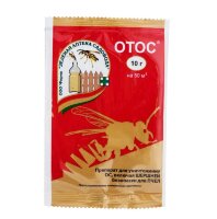 Отос - средство для уничтожения ос, включая шершней (порошок - 10г)