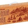 Коробка для сотового меда ЦВЕТНАЯ ("Береста", на 1 рамку Магазин - 145 мм)