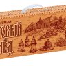 Коробка для сотового меда ЦВЕТНАЯ ("Береста", на 1 рамку Магазин - 145 мм)