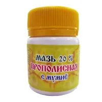 Мазь ПРОПОЛИСНАЯ с мумиё 20 %, 47 г, Мелмур