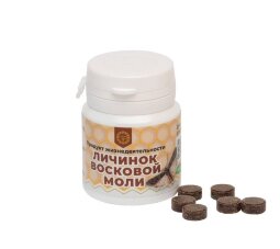 Продукт жизнедеятельности личинок восковой моли (15г, 60 таблеток), Урал